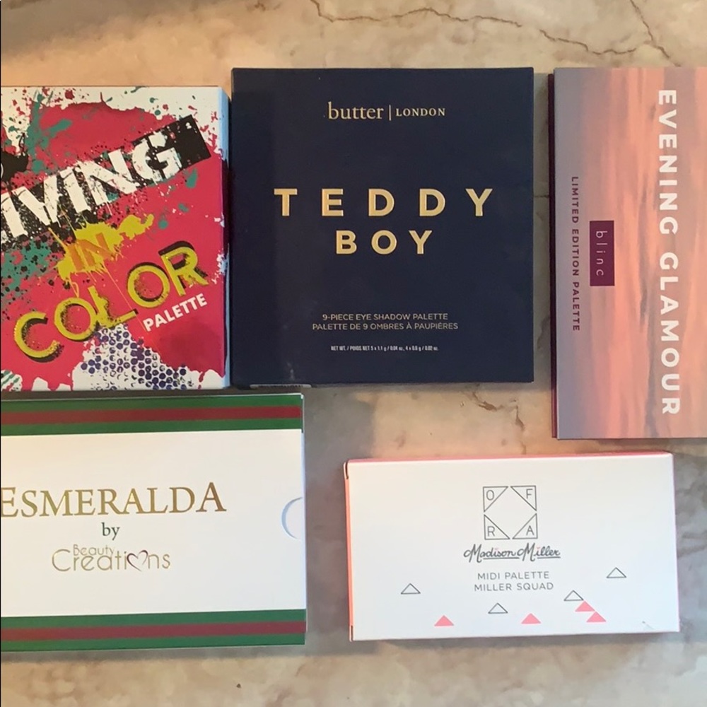 SOLD ❌ Eyeshadow Palette Bundle (5 Piece!)